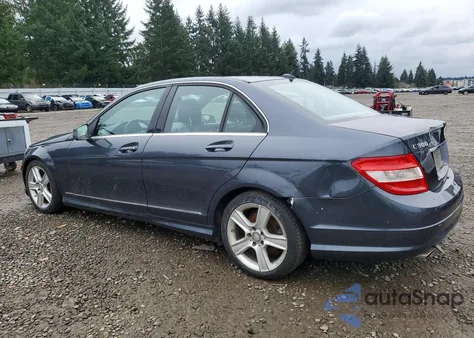 2011 Mercedes-Benz C-Class from USA, damaged, VIN WDDGF8BBXBR165665